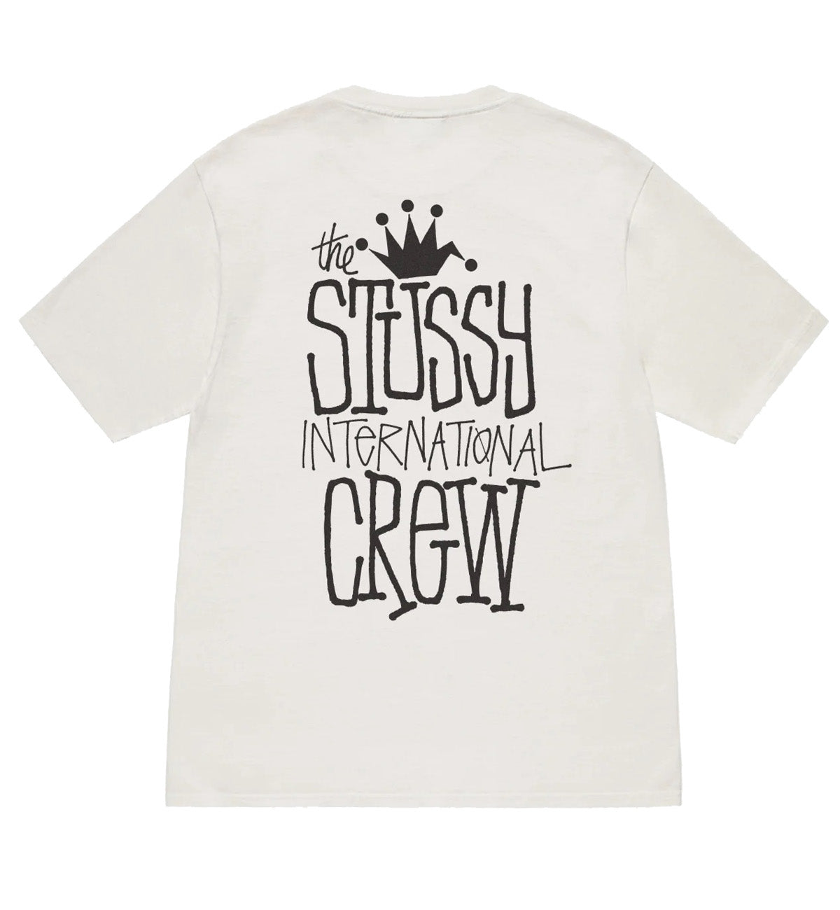 Stussy Crown International Crew Tee (White)