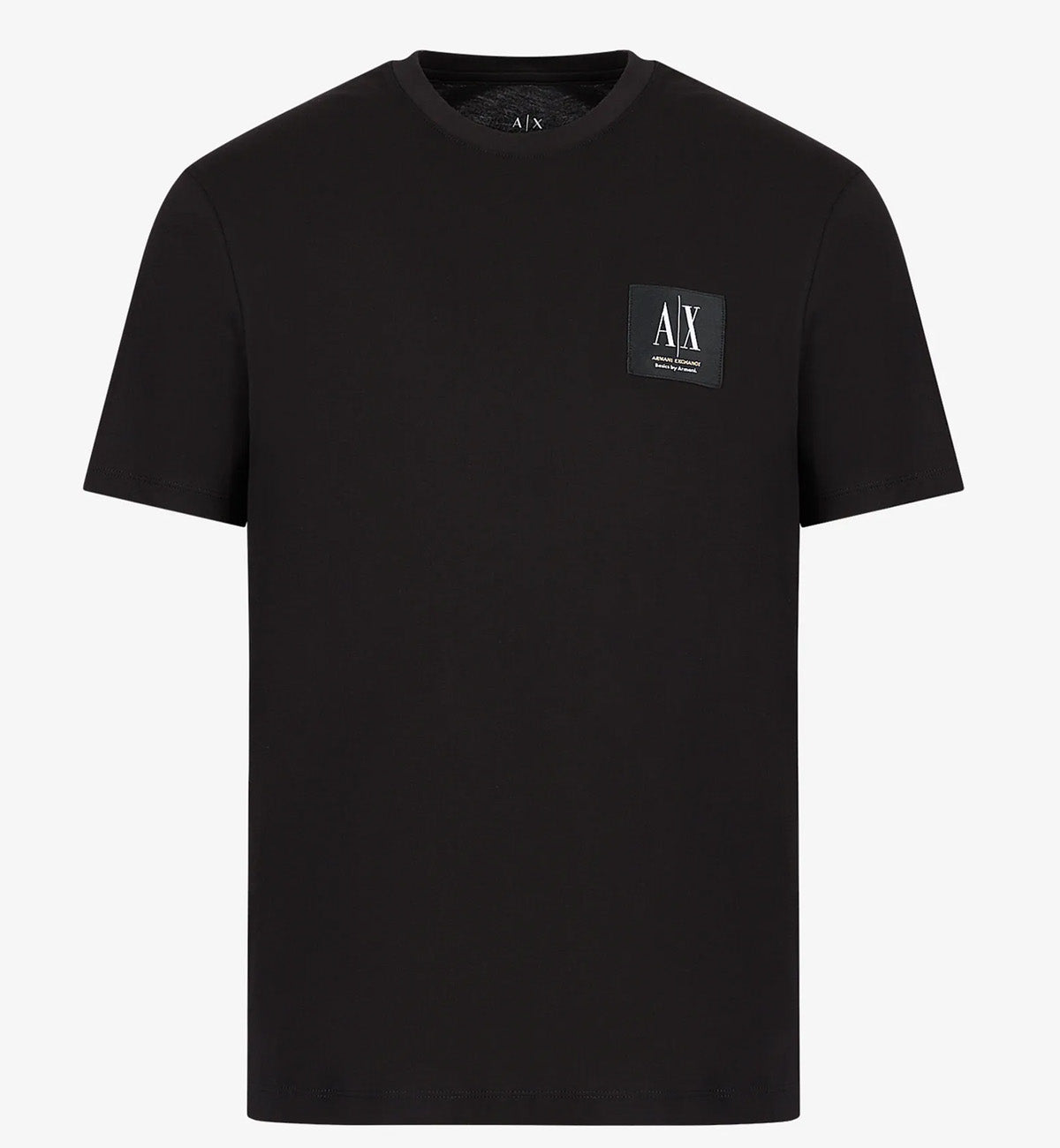 Armani Exchange Basic Chest Logo Tee Black The Factory KL