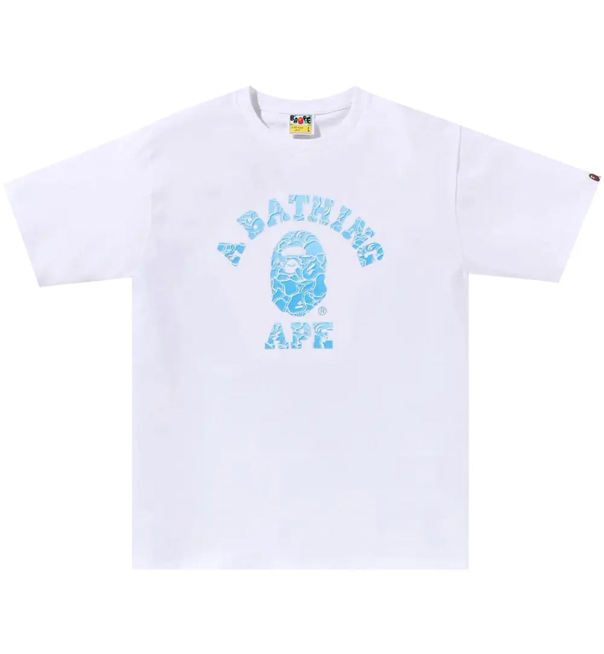 Bape A Bathing Ape Cyan T-Shirt (White)