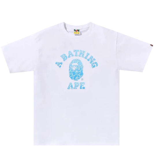Bape A Bathing Ape Cyan T-Shirt (White)