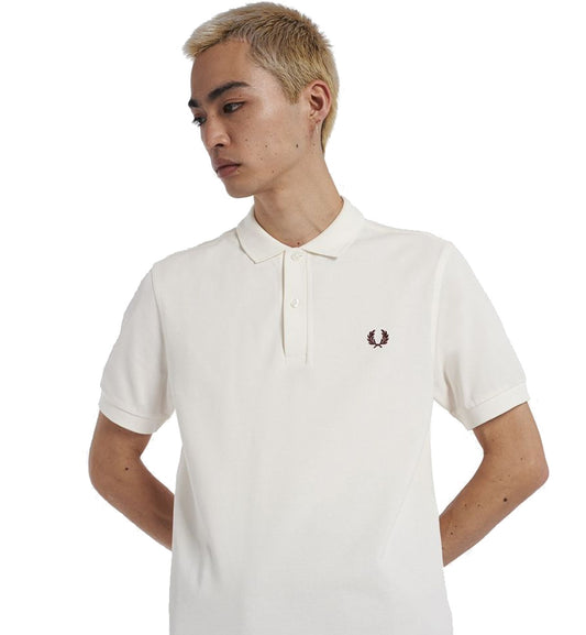 Fred Perry Tennis Polo Shirt -  Ecru