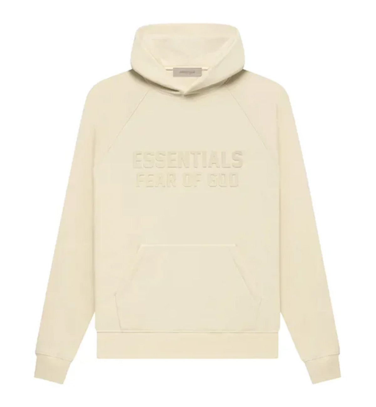 Fear of God Essential FW22 Logo Hoodie Egg-Shell
