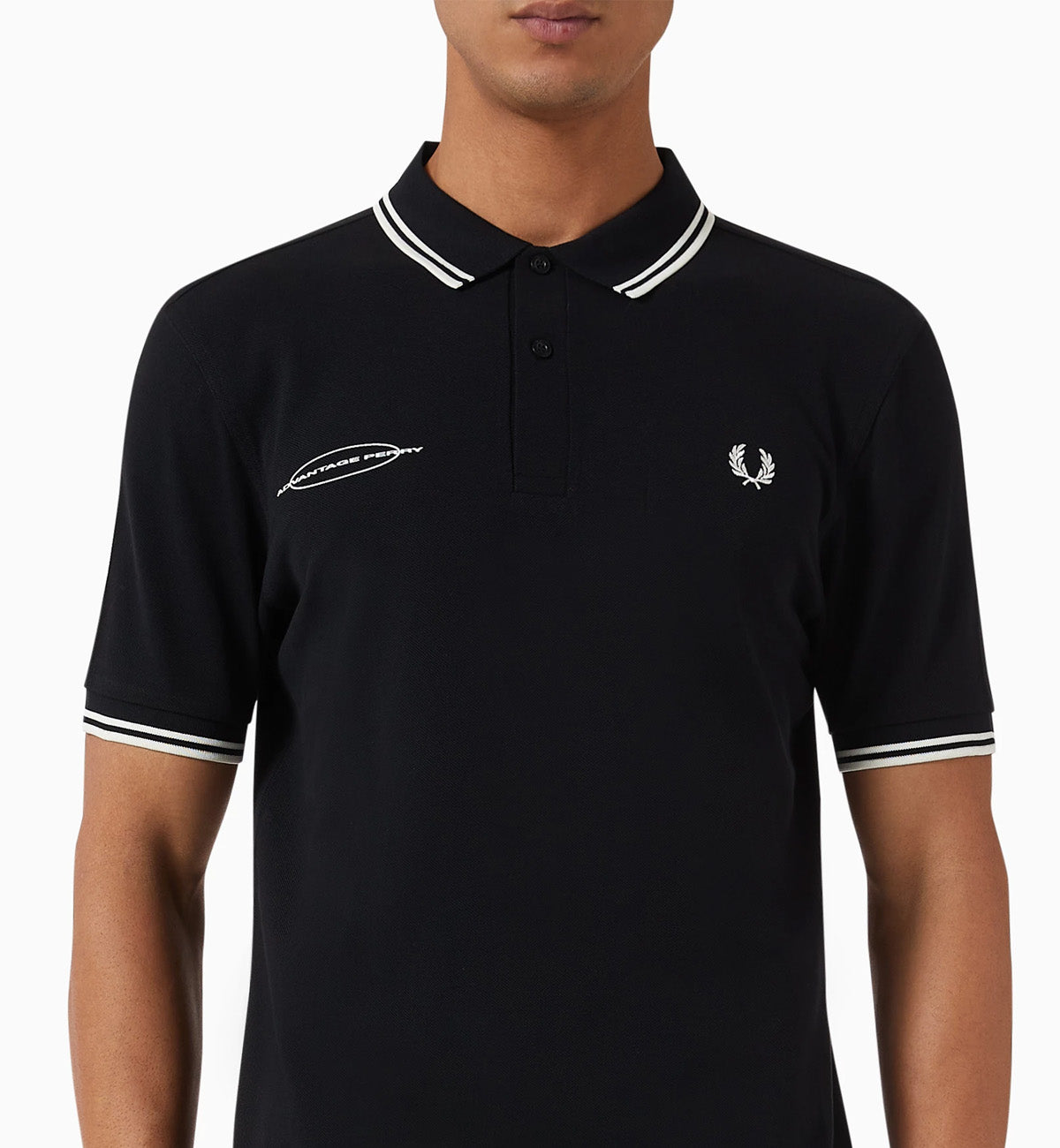 Fred Perry Advantage Polo Shirt (Black)