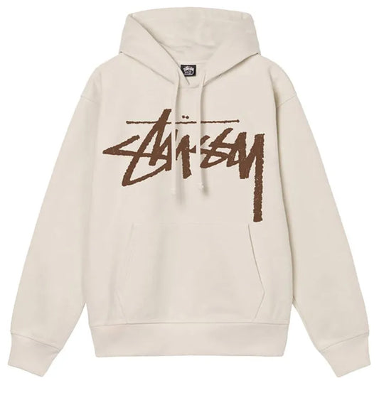 Stussy Basic Bold Hoodie (Cream)