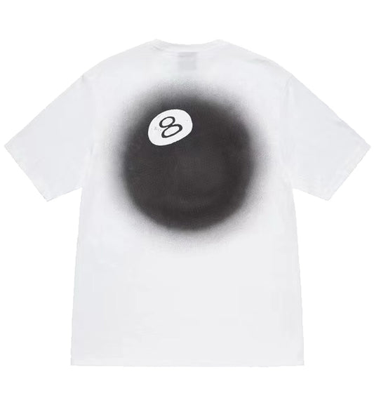 Stussy 8 Ball Fade Tee (White)