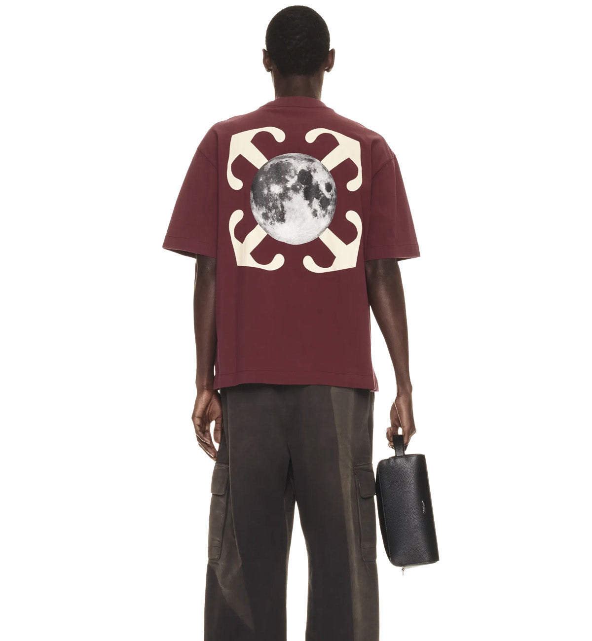 Off-White Moon Arrow Skate (Maroon)