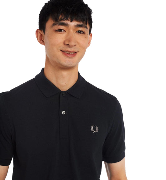 Fred Perry Tennis Polo Shirt -  Black