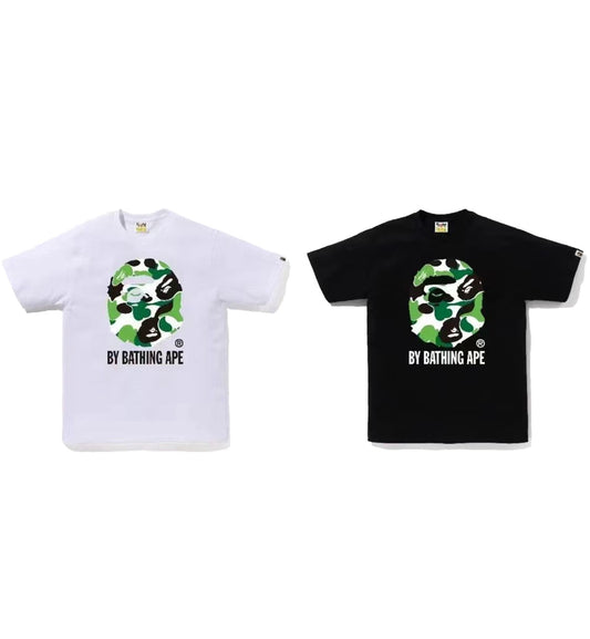 Bape Big Head Camo Forest T-Shirt