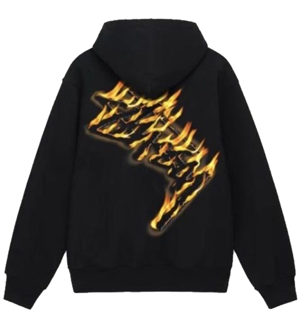 Stussy flame hoodie sale