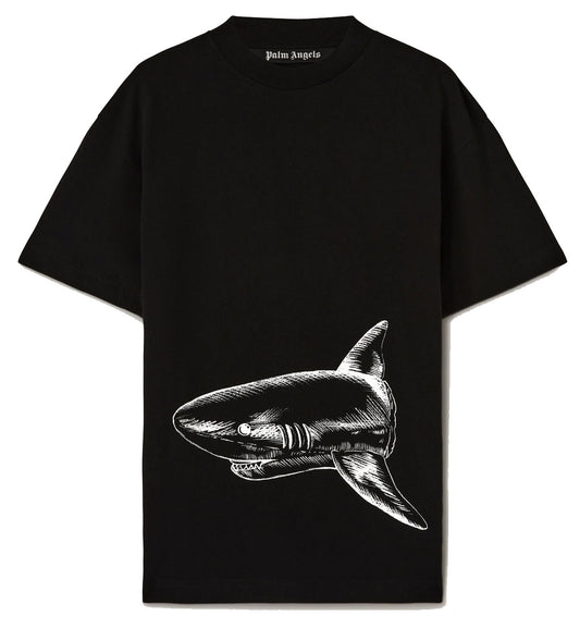 Palm Angels Broken Shark Classic T-Shirt (Black)