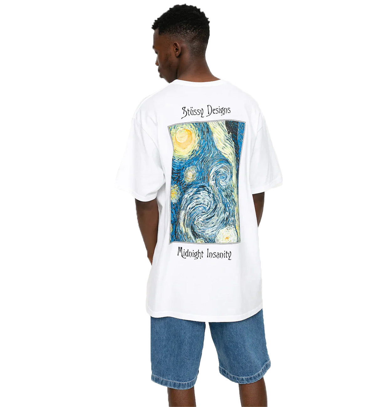 SUPERPROMO Stussy Midnight Insanity Tee (White)