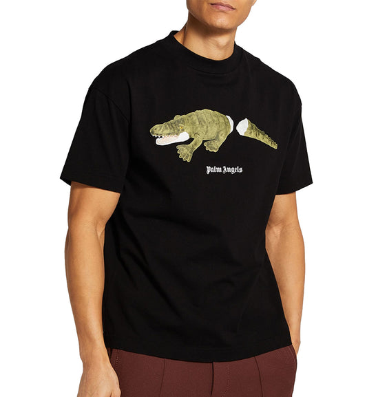Palm Angels Croco T-Shirt (Black)