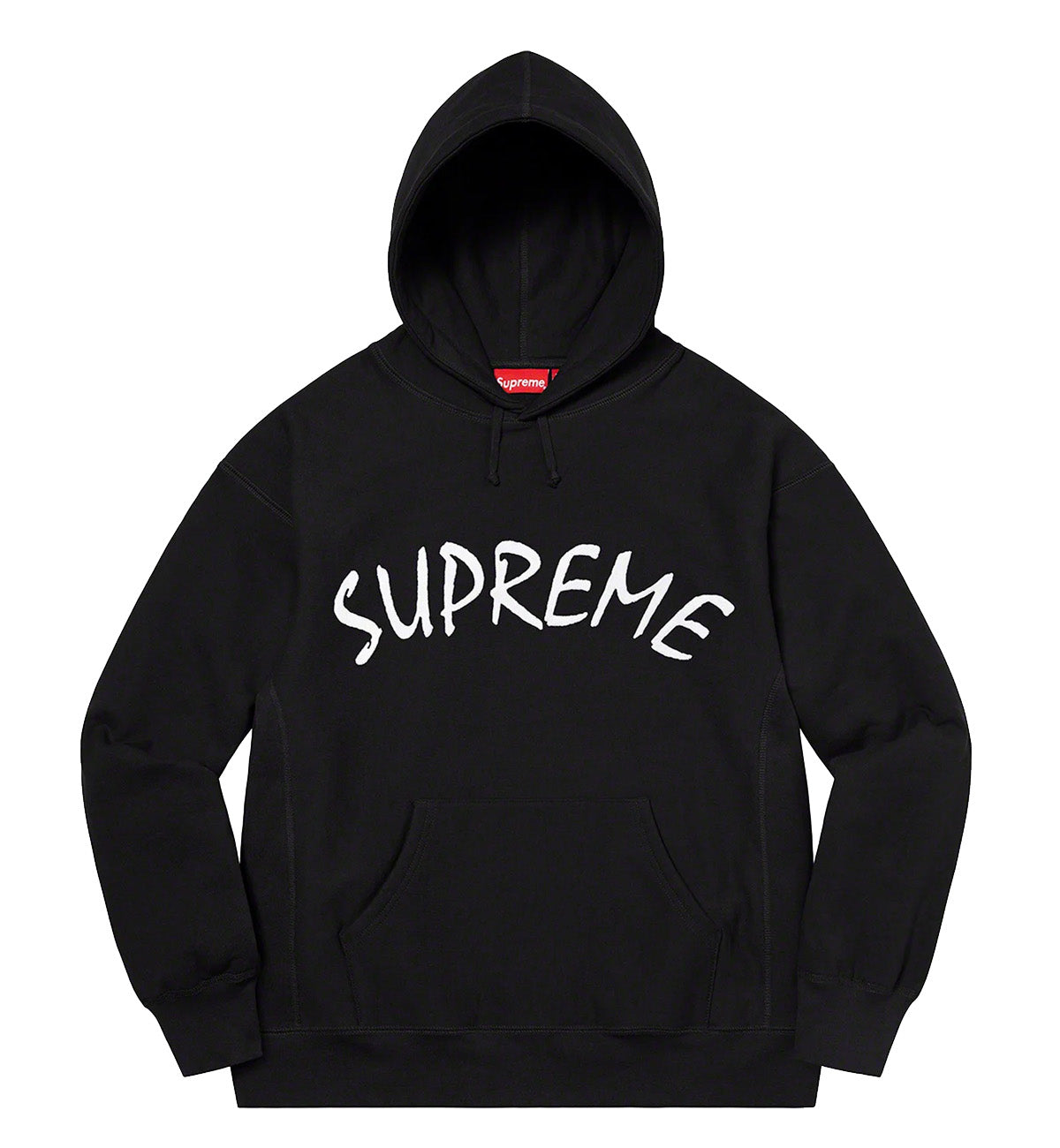 Supreme SS21 Arc Big Logo Hoodie (Black)