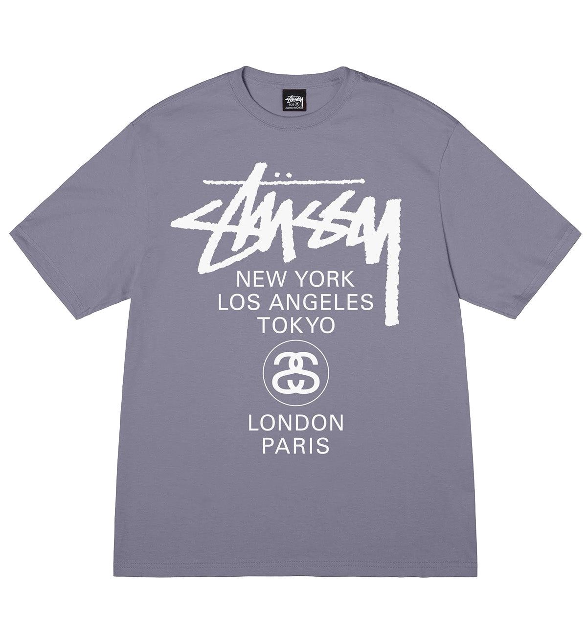 Stussy World Tour Tee (Mauve)