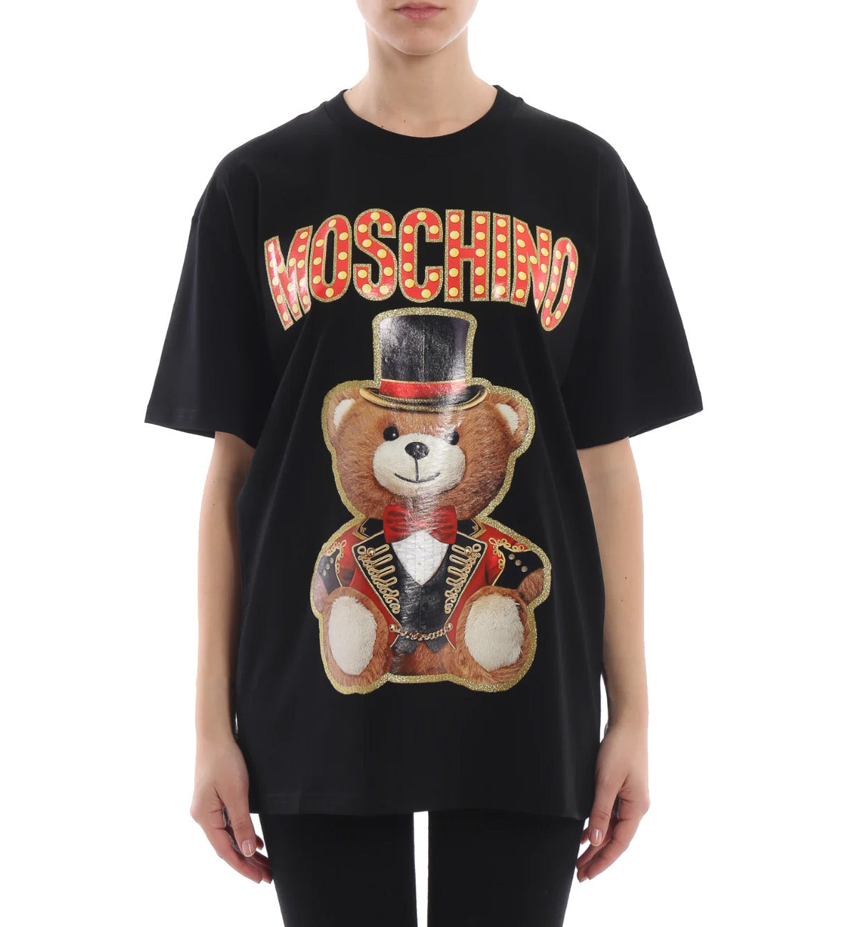 Moschino Circus Teddy Bear Printed T-Shirt