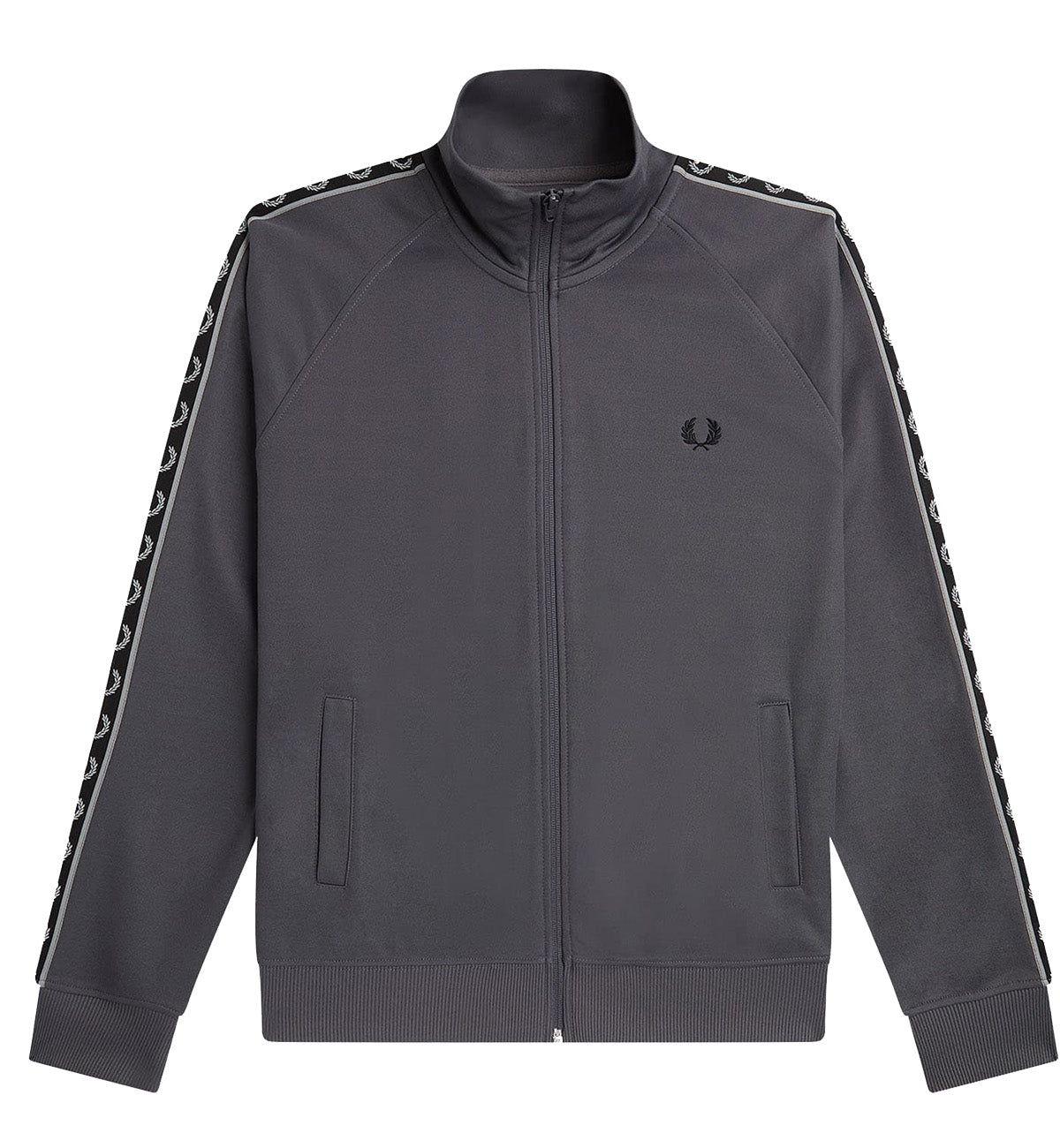 Fred Perry Track Taped Jacket (Grey)