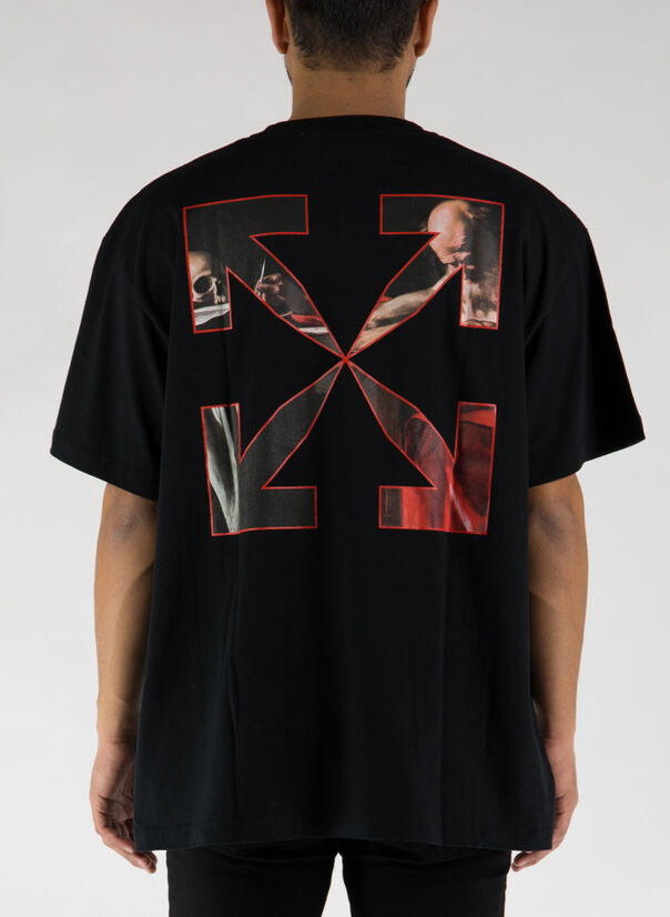 Off-White Caravaggio Graphic Print Tee (Black)