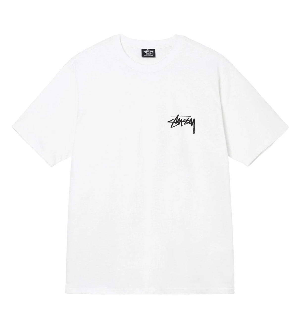 Stussy Livin Large Hippo Tee (White)