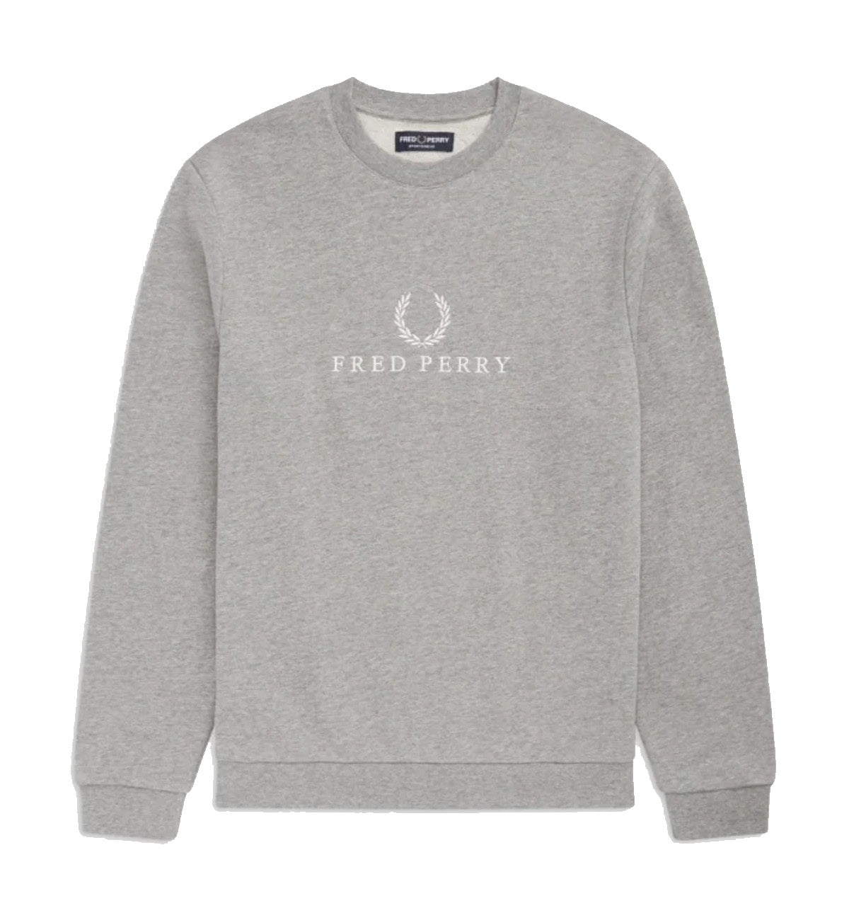 Fred Perry Sweatshirt (Steel Grey Marl)