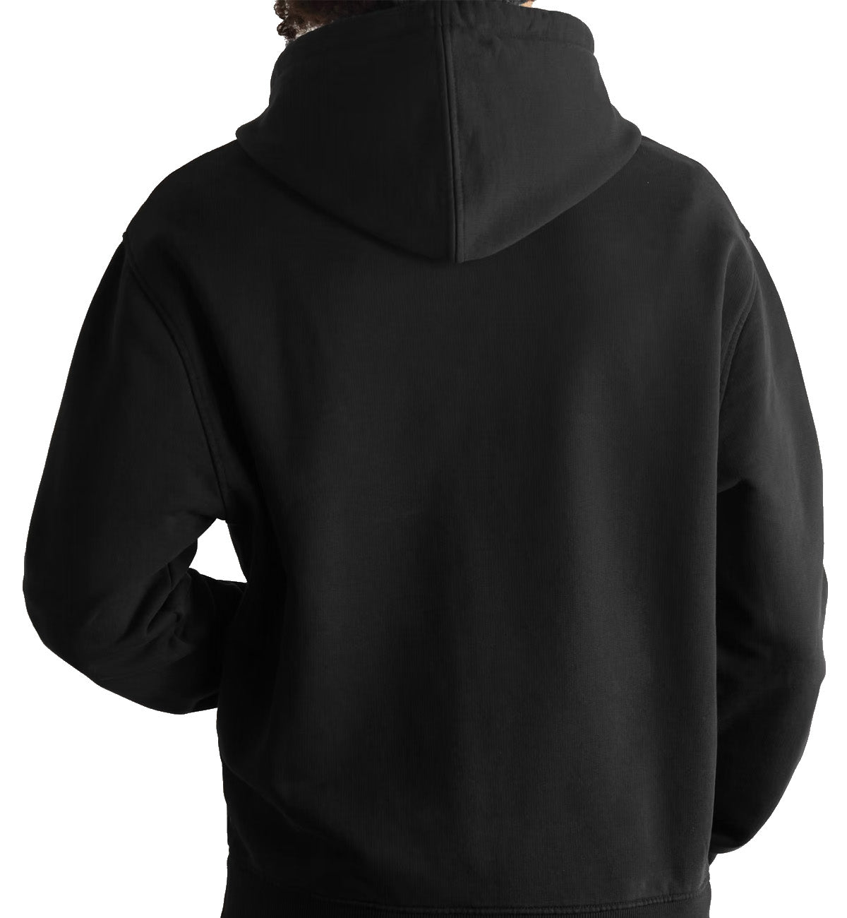 Ami Paris Embroidered Cotton Jersey Hoodie (Black)