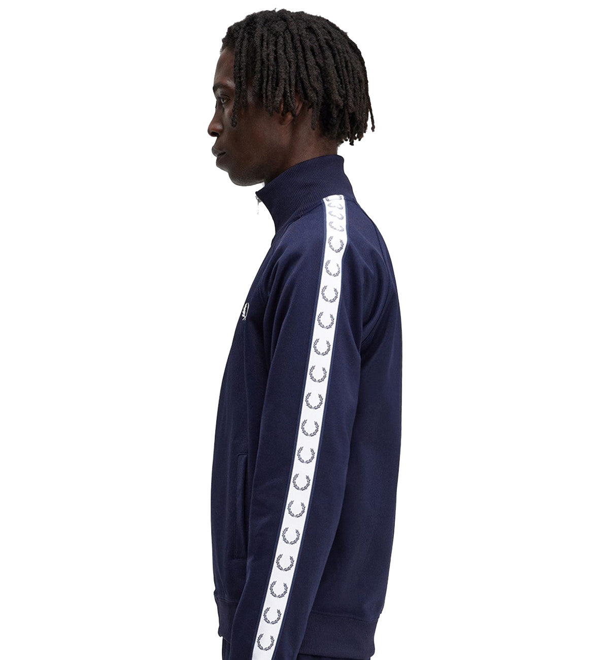 Fred Perry Track Taped Jacket (Navy)
