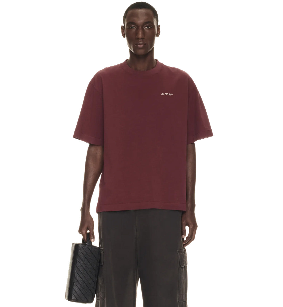 Off-White Moon Arrow Skate (Maroon)