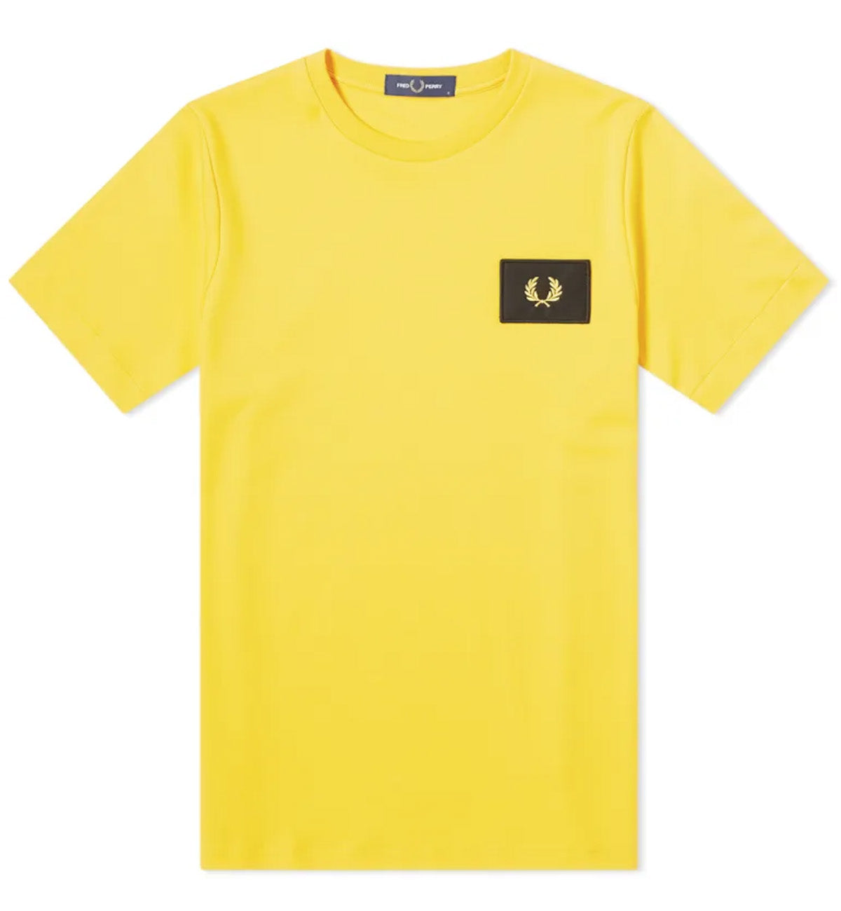 Fred Perry Acid Bright Logo T-Shirt (Yellow)