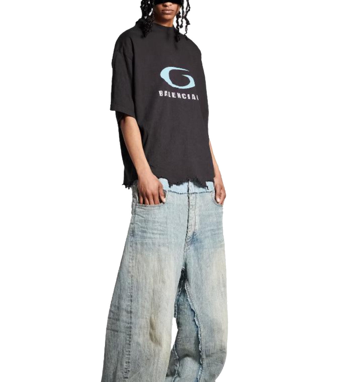 Balenciaga Loop Sport T-Shirt (Black)