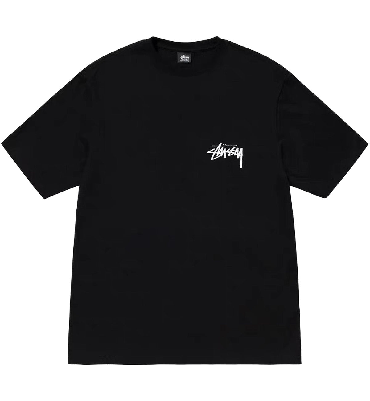 Stussy Burning Stock Tee (Black)