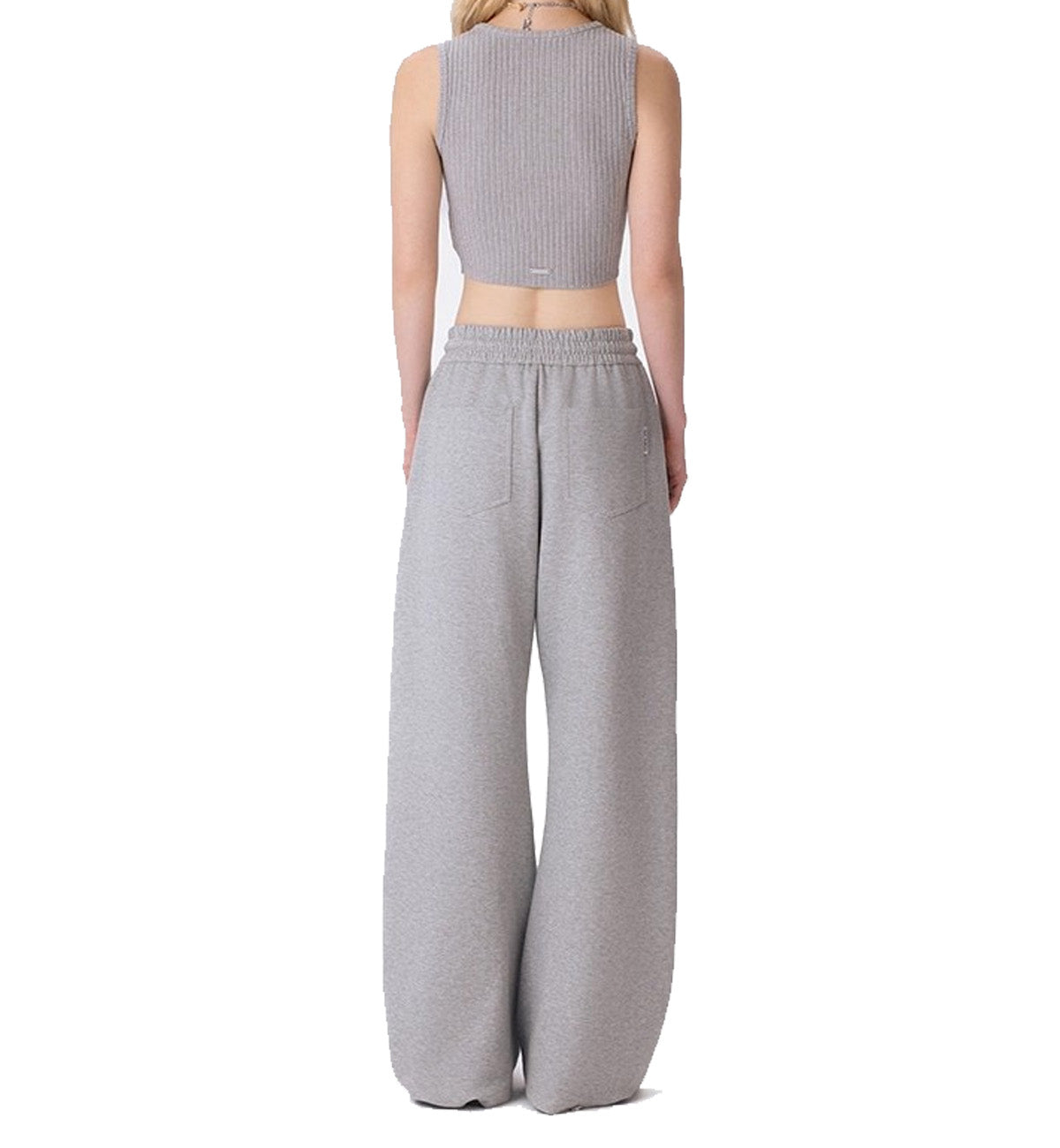 13DE MARZO Casual Bear Blade Sweatpants (Grey)