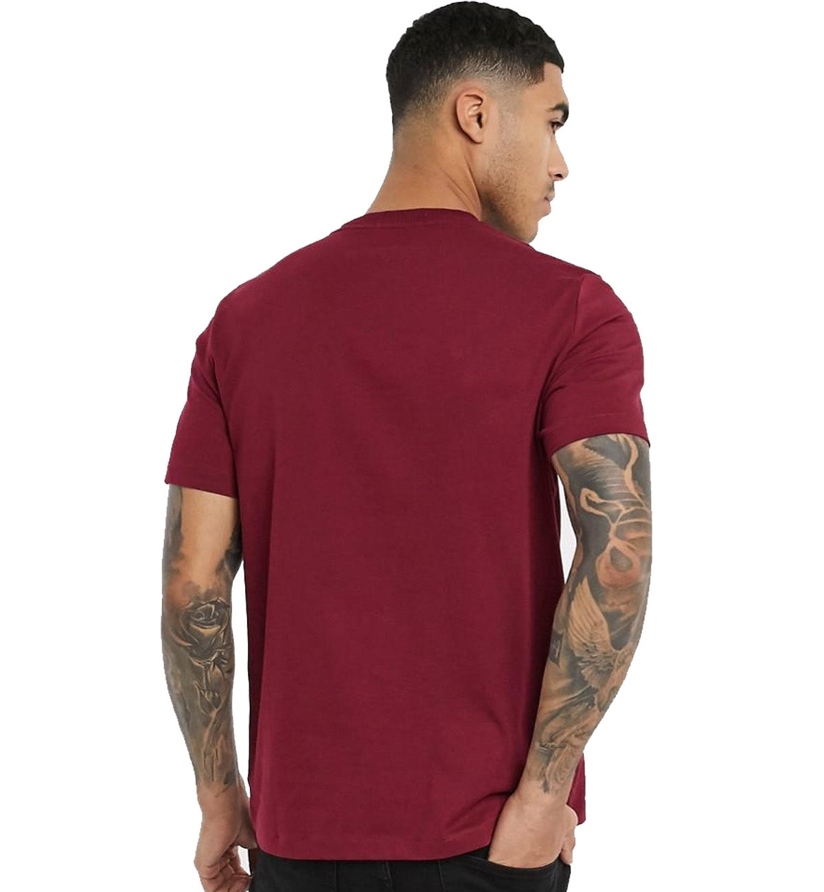 Fred Perry Signature Logo T-Shirt (Maroon)