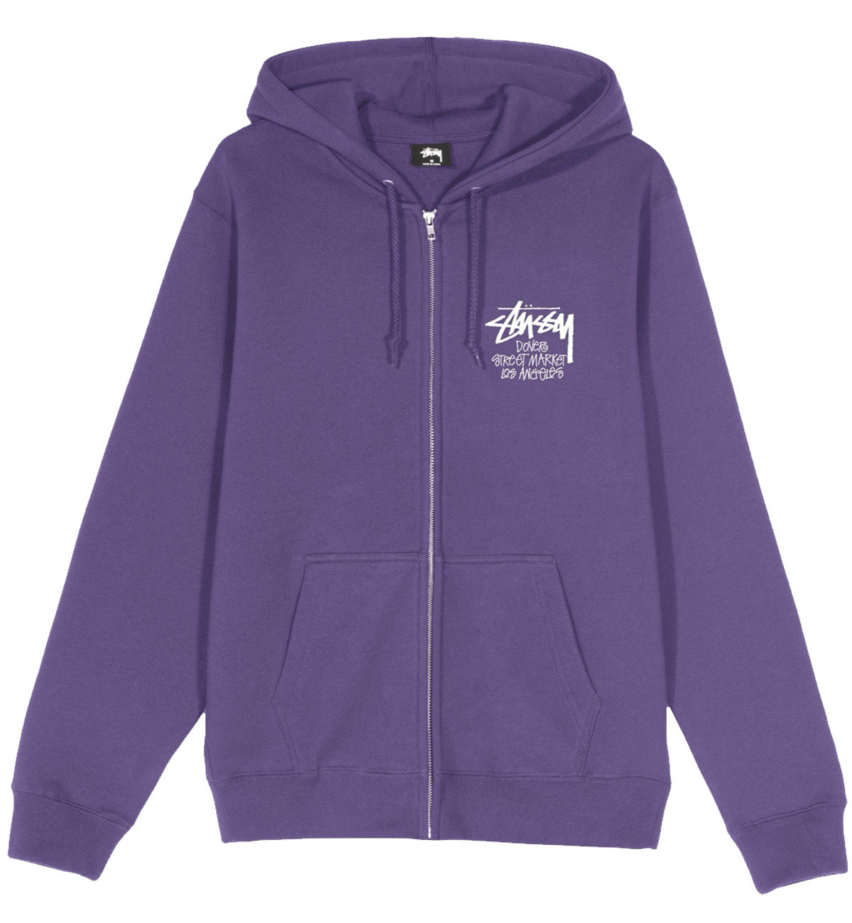 Stussy Dover Street Market Zip Hoodie (Purple)