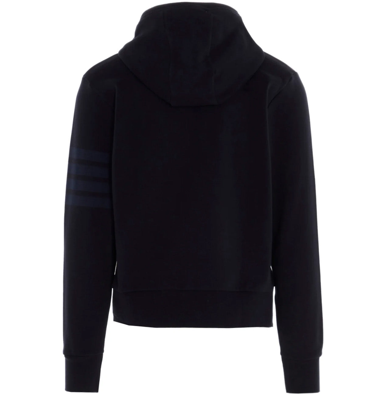 Thom Browne 4 Bar Raglan Crew Zip Hoodie (Navy)