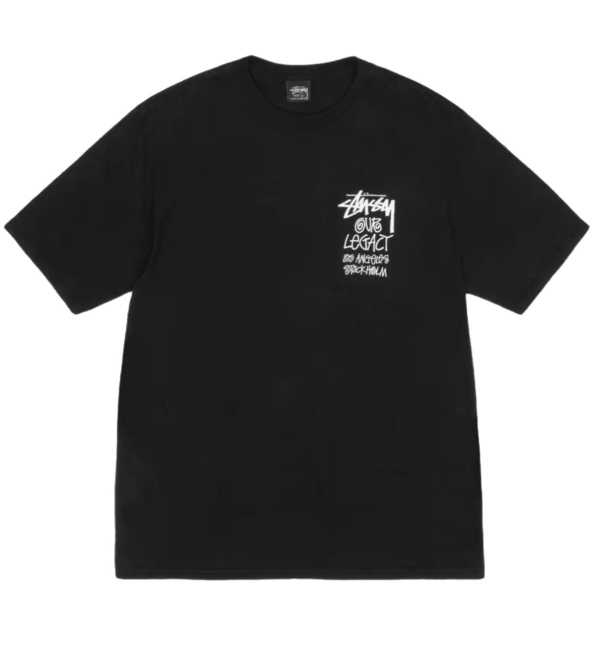 Stussy x Our Legacy 8 Ball Tee (Black)