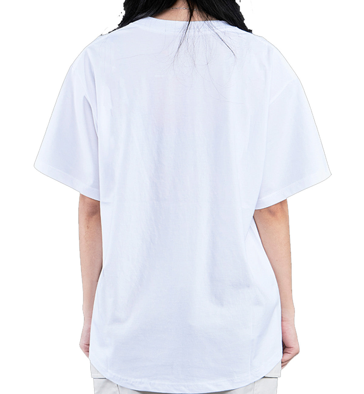 Mardi Mercredi Flower Mardi T-Shirt (White Blue)