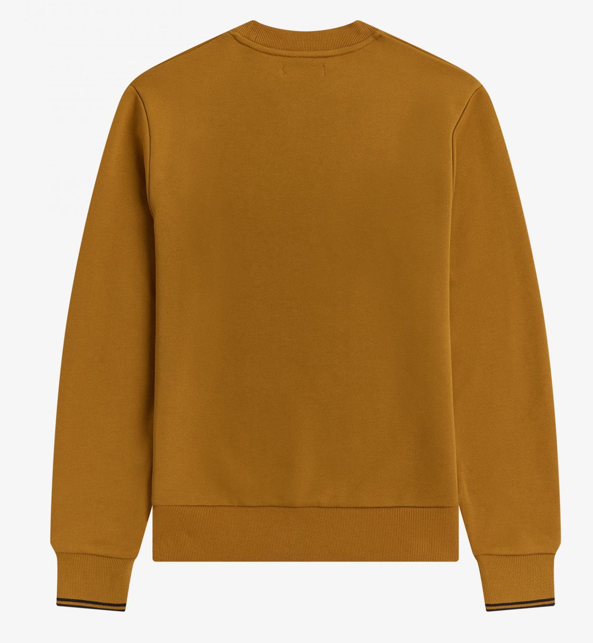 Fred Perry Crew Neck Sweatshirt (Dark Caramel)