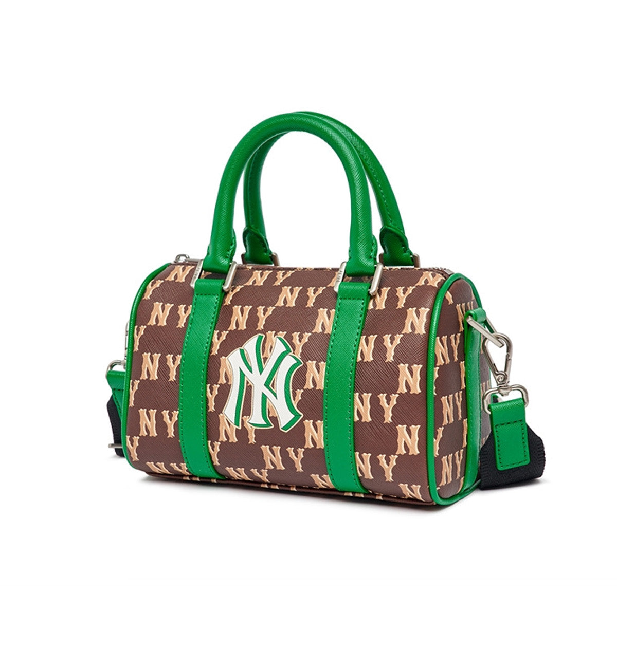 Monotive Coated Canvas NY Bag (Brown Green)