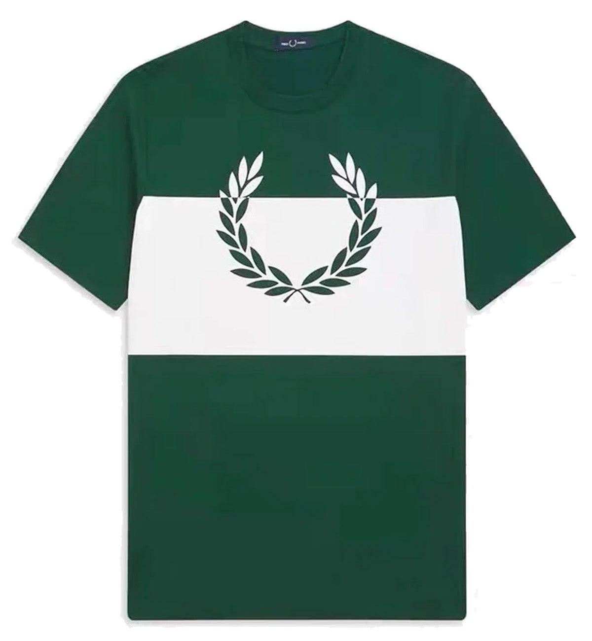 Fred Perry Printed Laurel Wreath T-Shirt (Green)