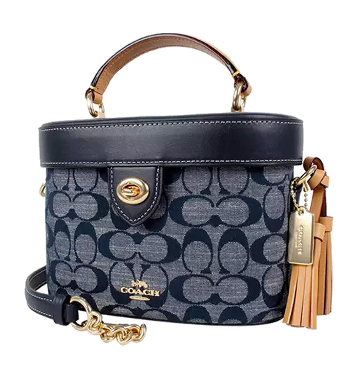 Coach Kay Crossbody Signature Canvas (Black)