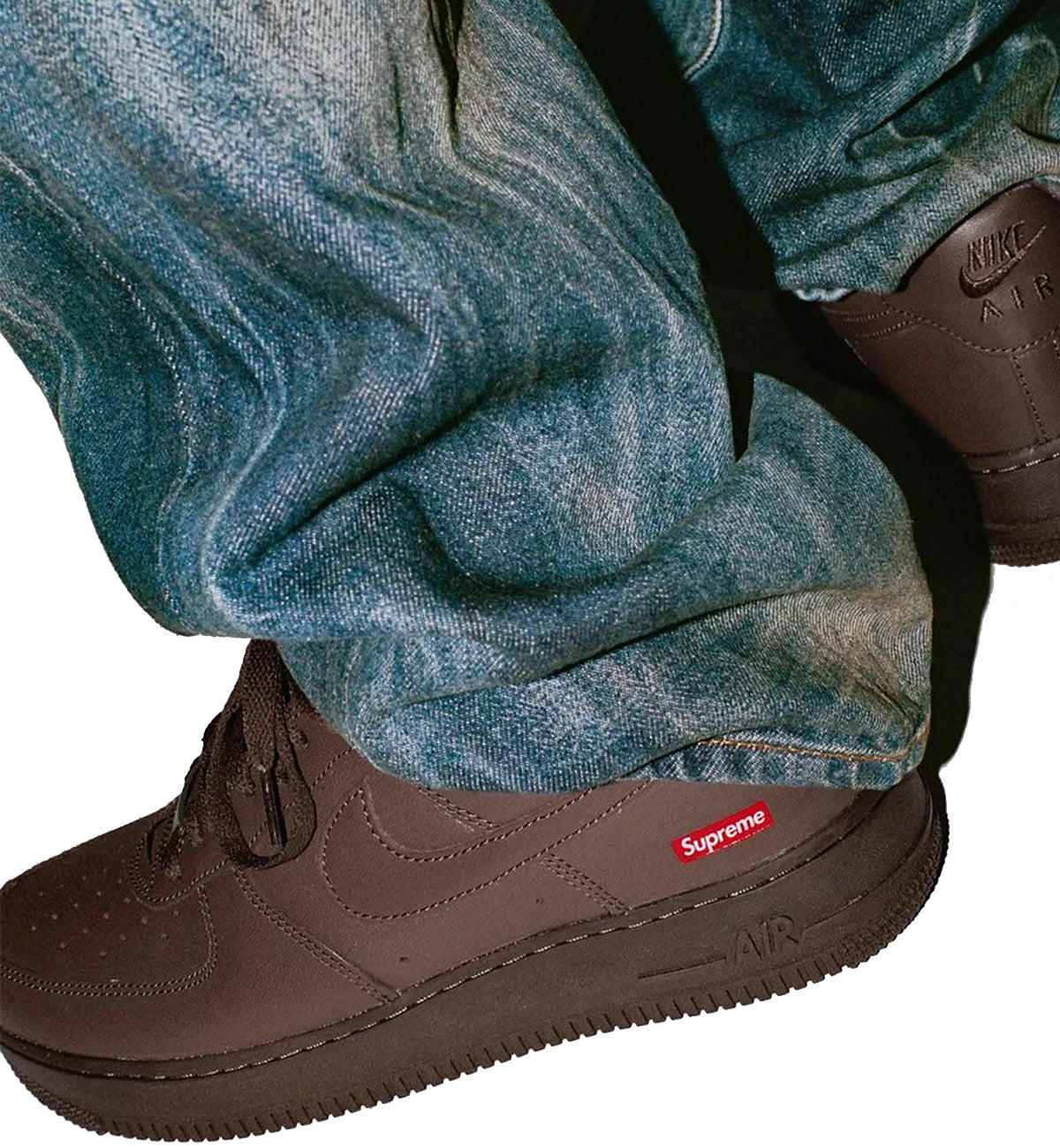 Supreme x Nike Air Force 1 “Baroque Brown”