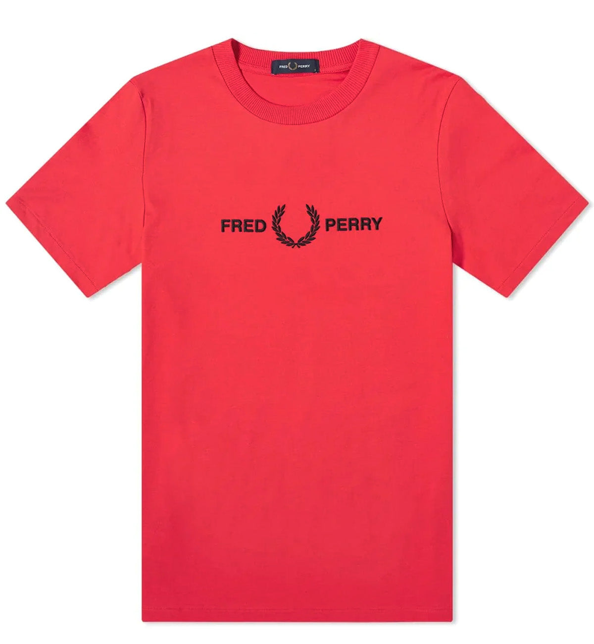 Fred Perry Signature Logo T-Shirt (Red)