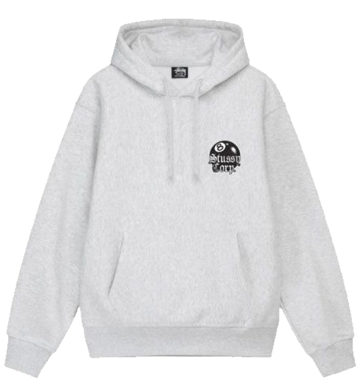 Stussy 8 Ball Corp Hoodie (Grey)