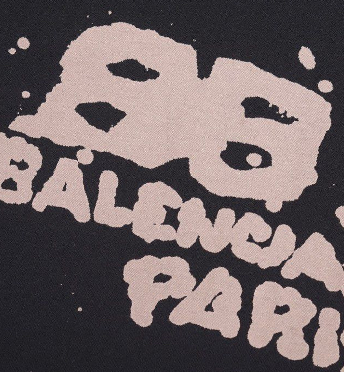 Balenciaga T-Shirt Logo Paris Monogram (Black)