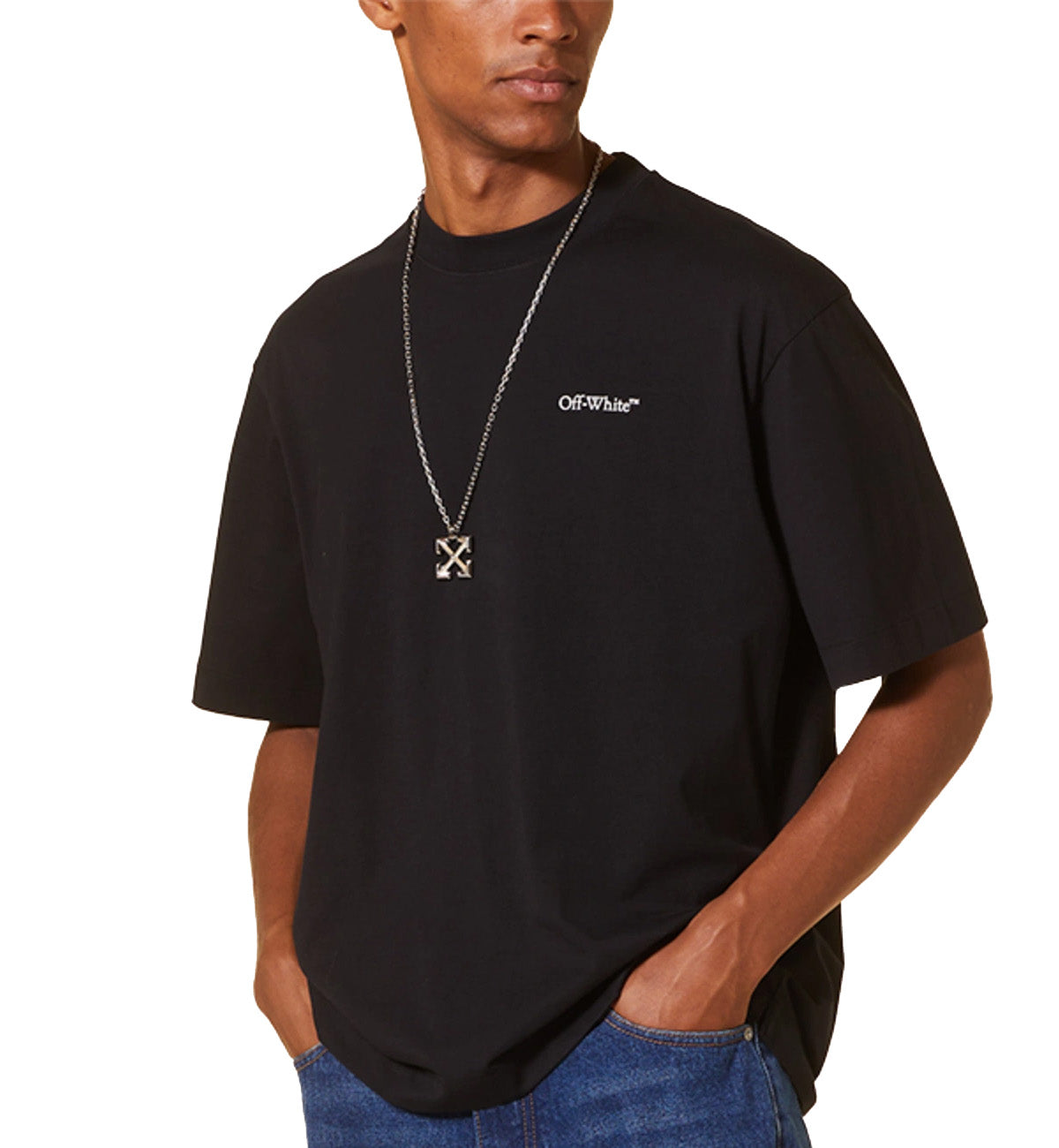 Off-White Faded Arrow T-Shirt (Black)
