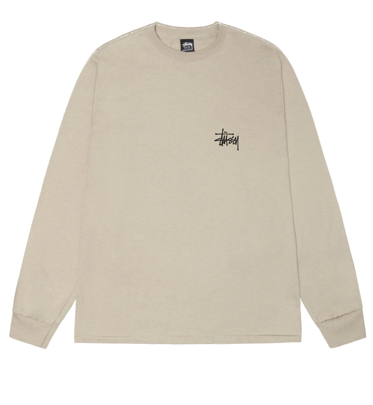 Stussy Basic Crew Sweatshirt (Khaki)