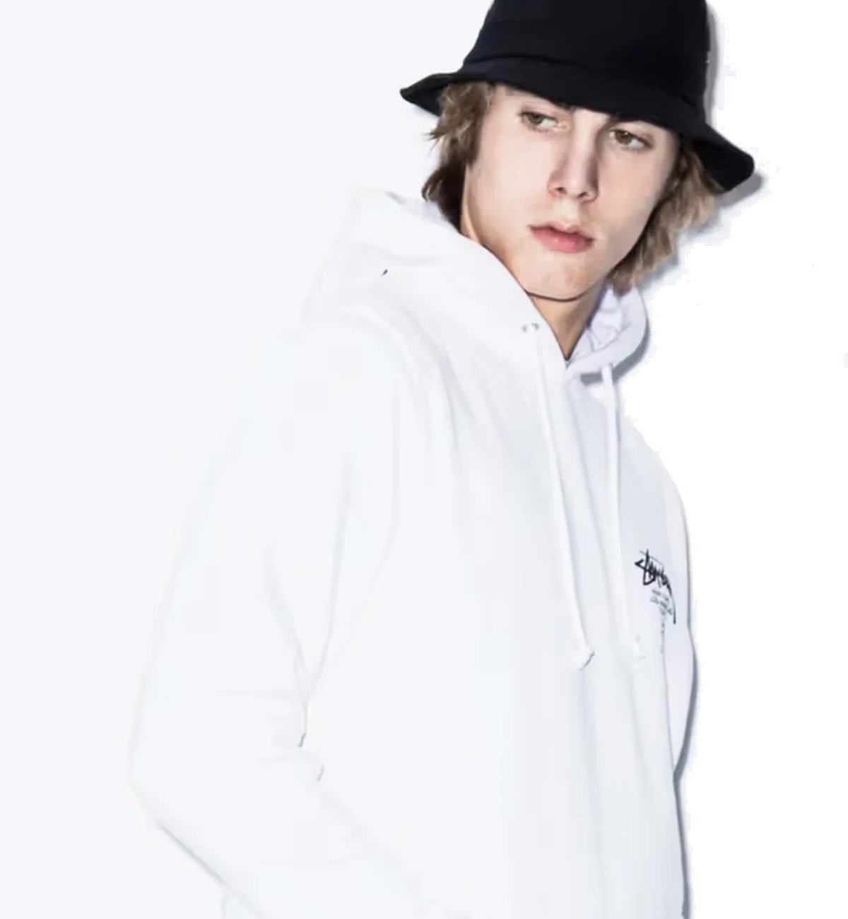 Stussy World Tour Hoodie (White)