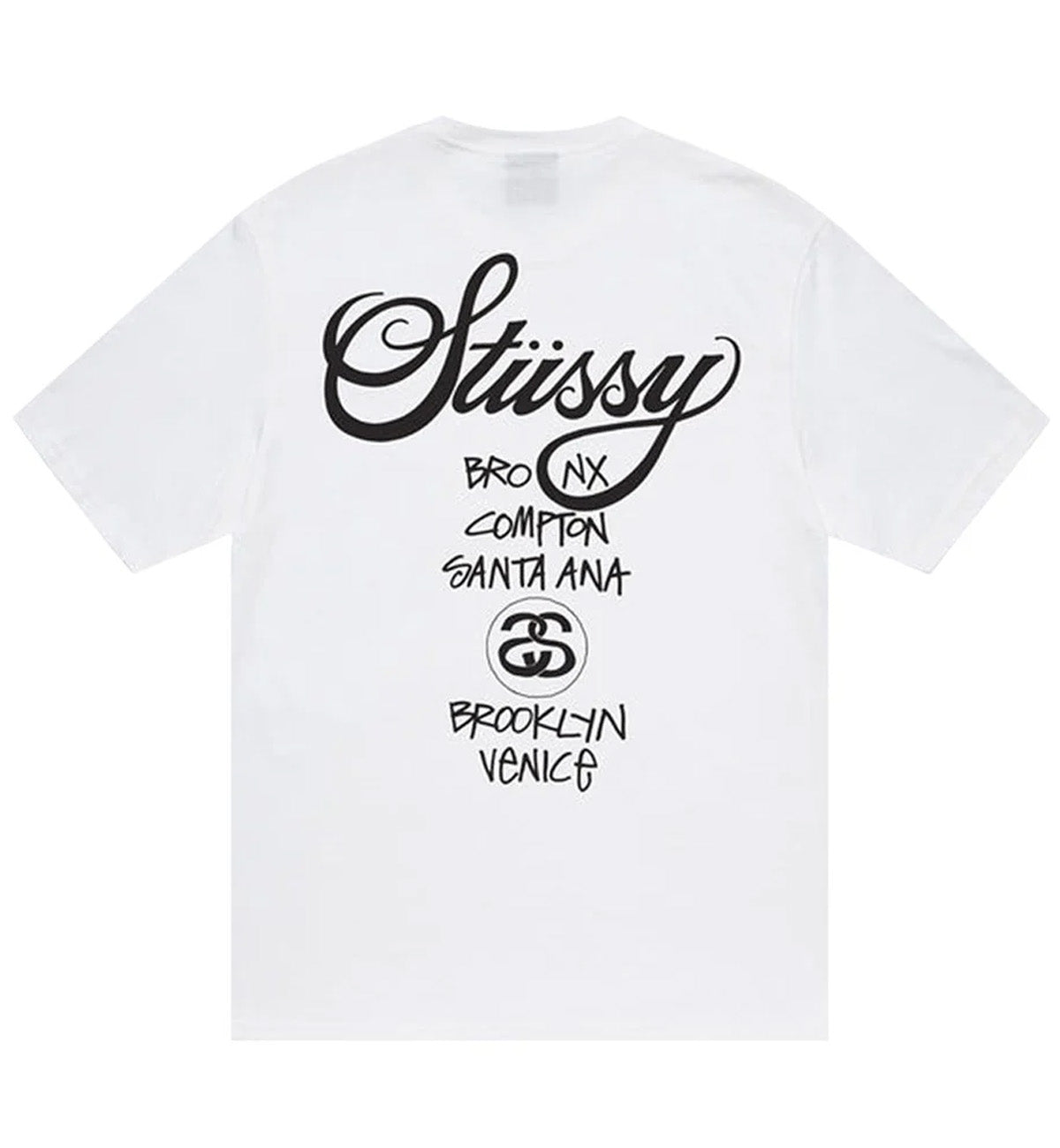 Stussy World Tour Tee (White)