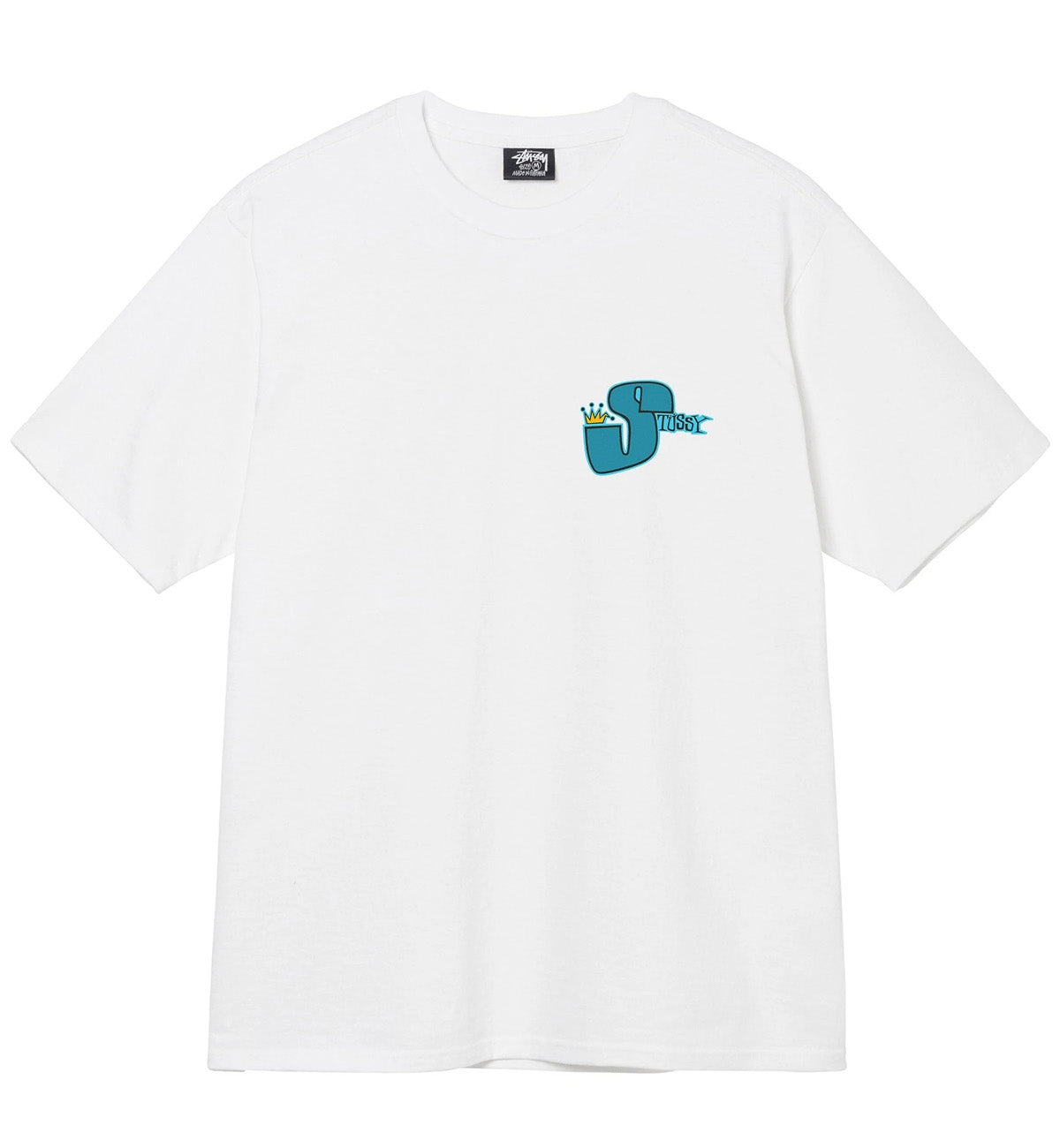 Stussy Big S Crown Tee (White)
