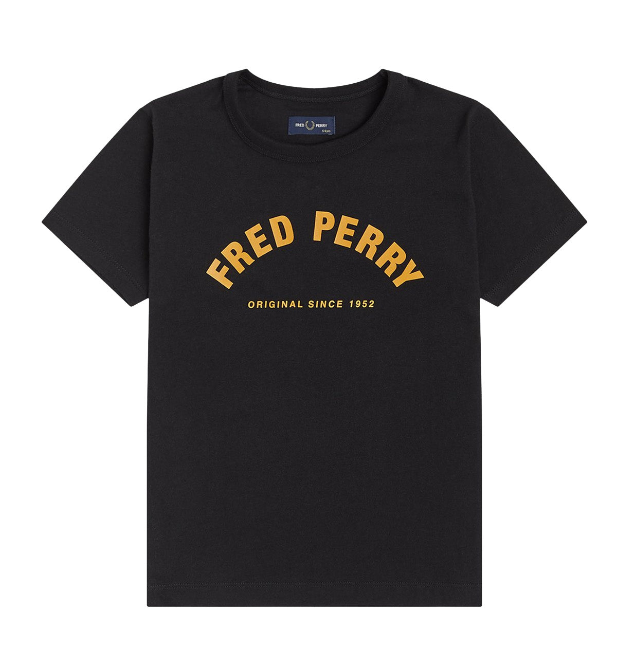 Fred Perry Arch Branded T-Shirt (Black)