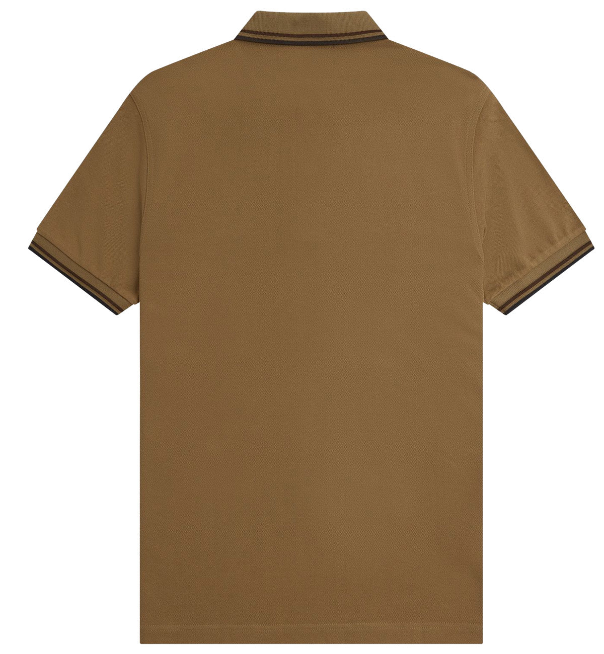Fred Perry Black Twin Tipped Khaki Polo Shirt